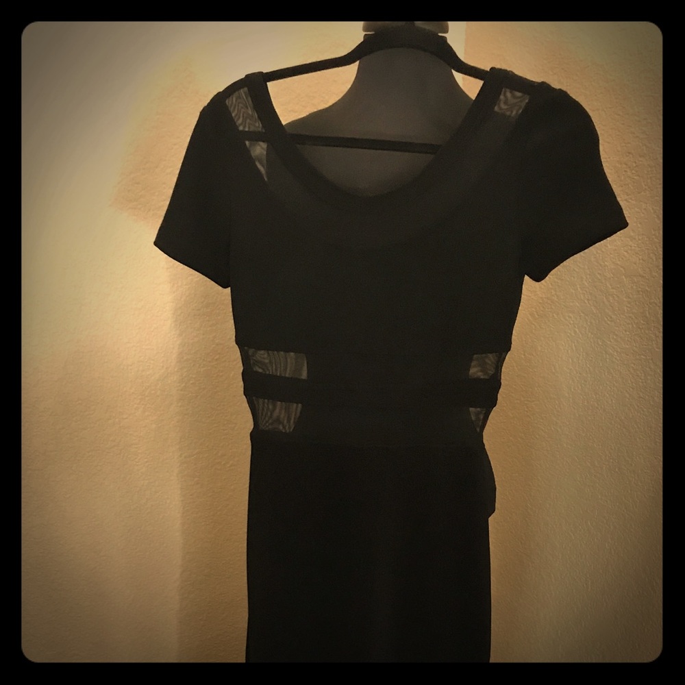 Long body con dress